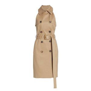 Michael Kors Collection Sleeveless Trench Dress